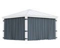 Gardinset t/paviljong Dallas 422 x 422 cm Canopia by Palram